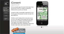 Desktop Screenshot of iconsent-app.com